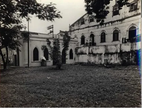 Vista interna da parte frontal do Conjunto da Pupuleira (Fonte: IPAC 1983)